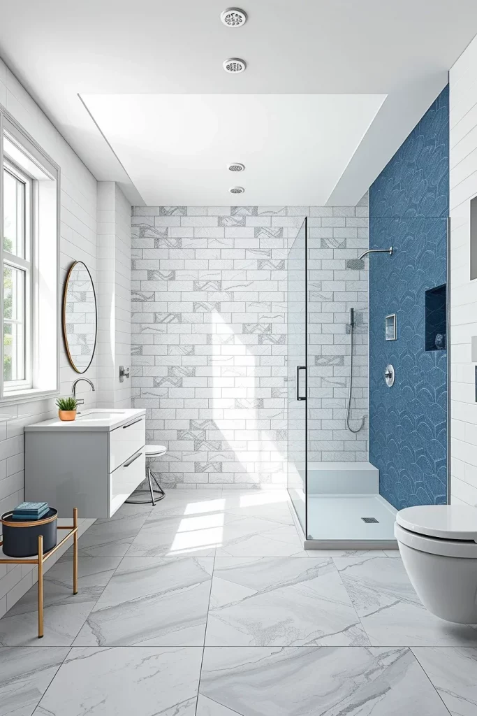 59 Blue And White Bathroom Decor Ideas For A Stylish And Timeless Space