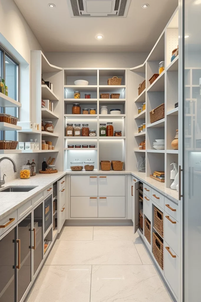 55 Modern Pantry Shelving Ideas For A Stylish And Organized Kitchen
