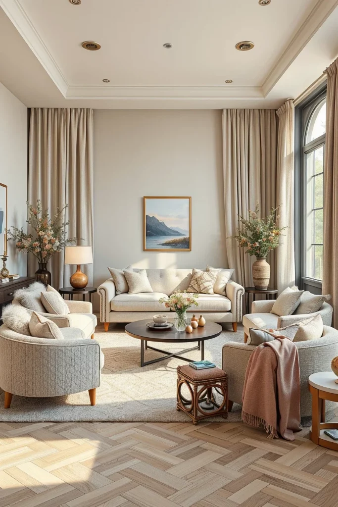 59 Cozy Living Room Decor Inspiration Ideas For A Warm And Stylish Home