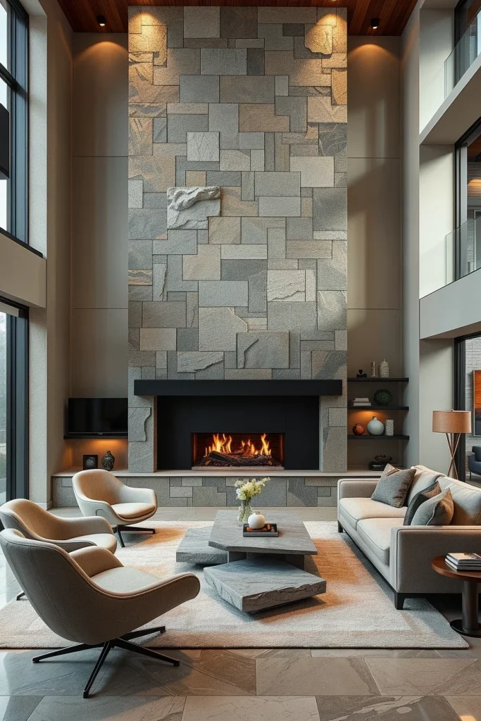 56 Statement Fireplace Living Room Ideas To Create A Stunning Focal Point