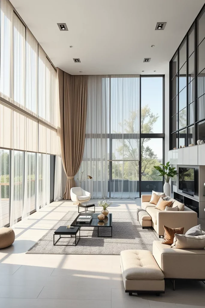 52 Floor-To-Ceiling Windows Living Room Ideas For A Bright And Modern Home