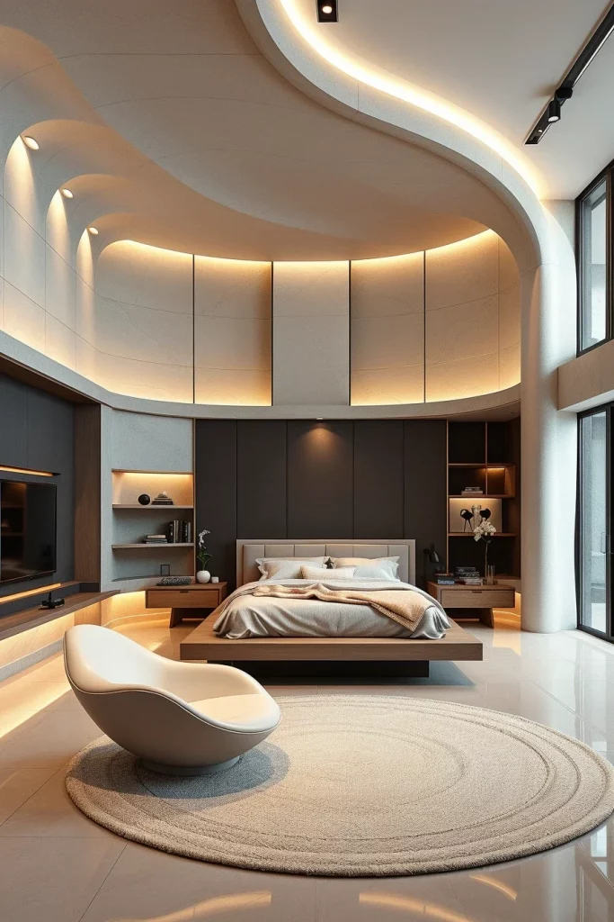 58 Sculptural And Artistic Modern Bedroom Ideas For A Creative Luxury Retreat
