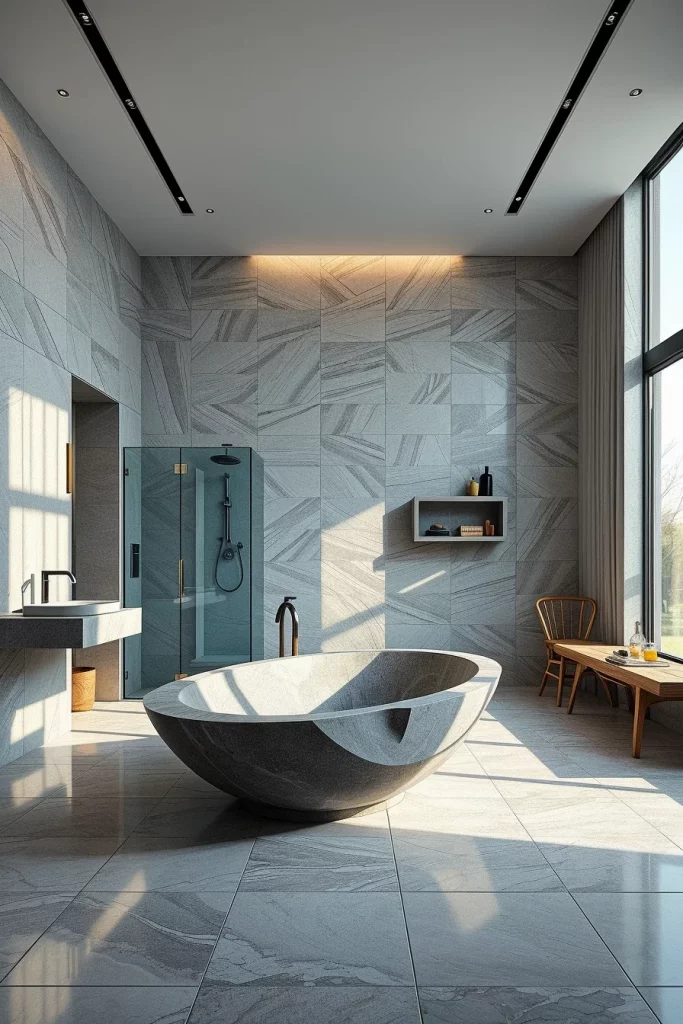 58 Sculptural And Artistic Modern Bathroom Ideas For A Gallery-Inspired Home
