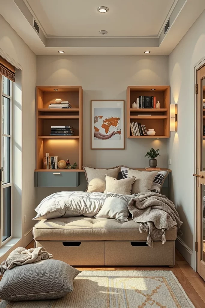 54 Small Bedroom Organization Hacks Today To Maximize Space And Style