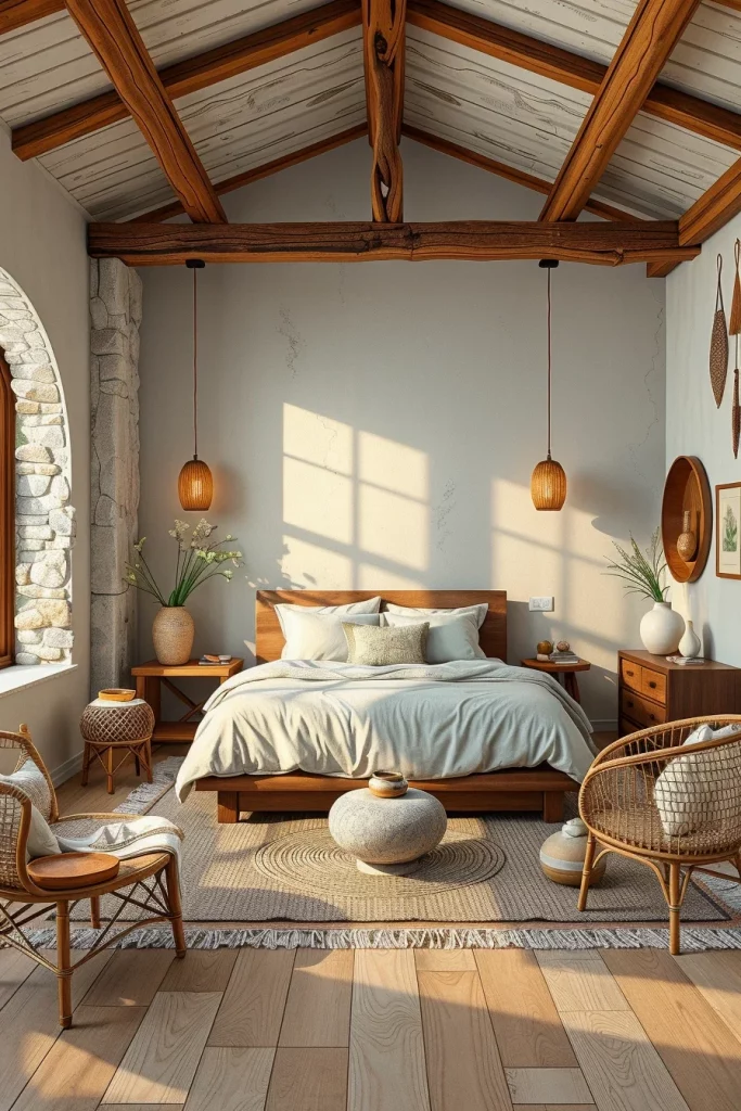 56 Organic Bedroom Ideas For A Calm, Natural, And Stylish Retreat