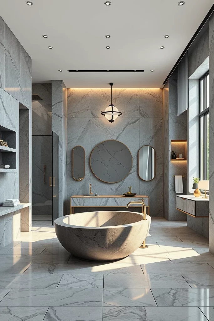 58 Sculptural And Artistic Modern Bathroom Ideas For A Gallery-Inspired Home