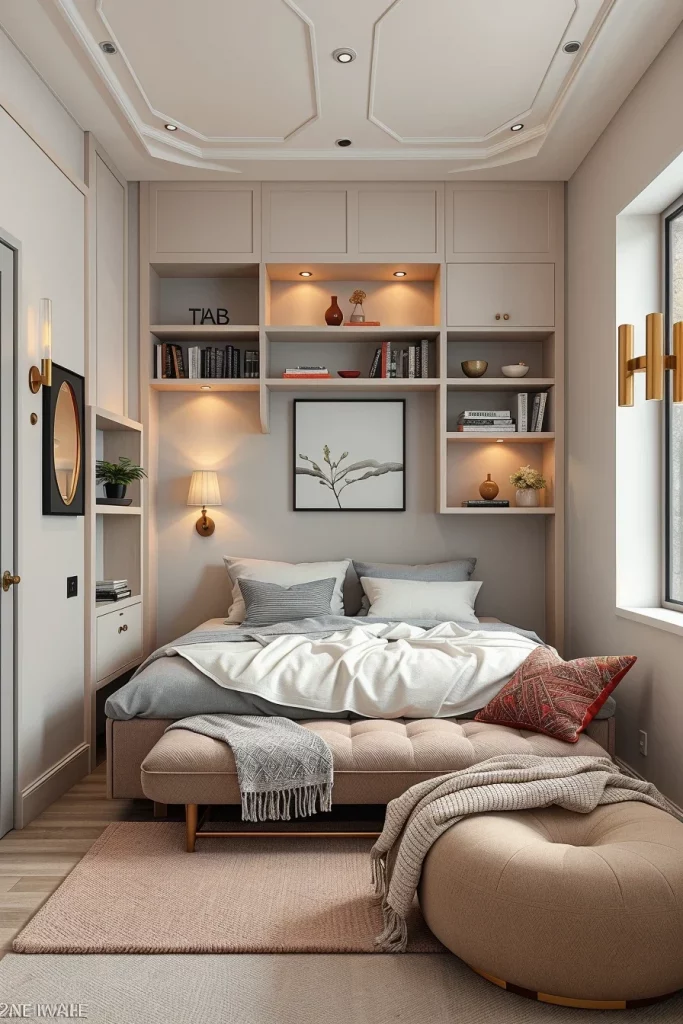 54 Small Bedroom Organization Hacks Today To Maximize Space And Style