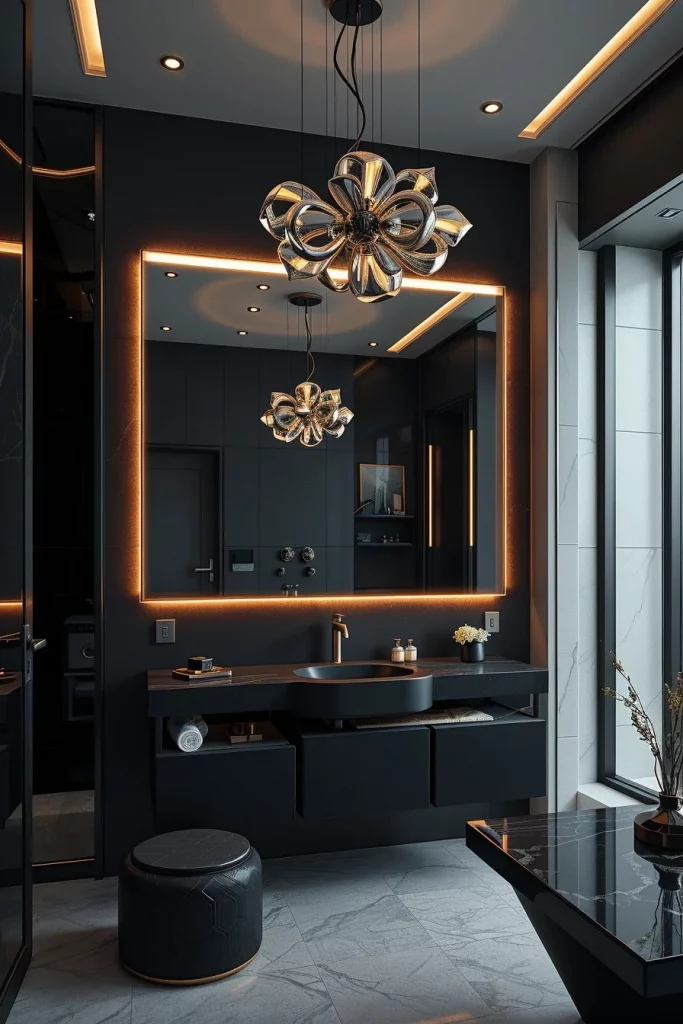 60 Luxury Black Bathroom Styling Ideas For A Sophisticated And Elegant Space