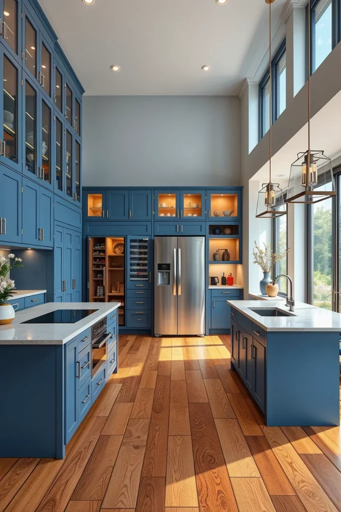 55 Blue Kitchen Cabinet Color Ideas for a Beautiful and Stylish Kitchen