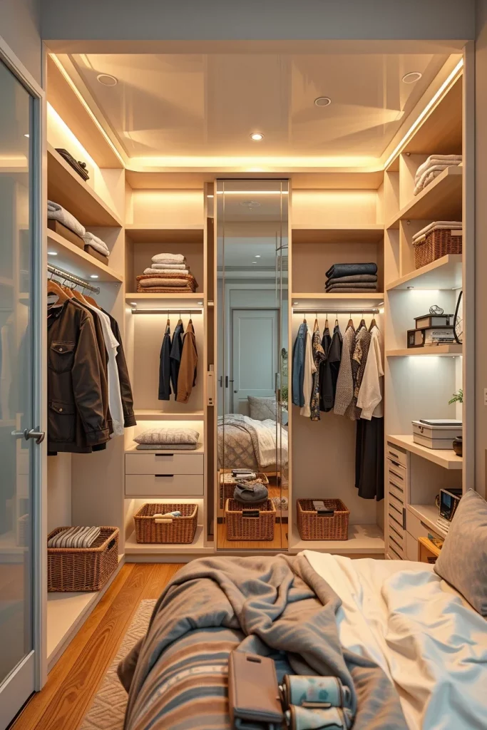 57 Small Bedroom Closet Organization Solutions To Maximize Every Inch Of Space