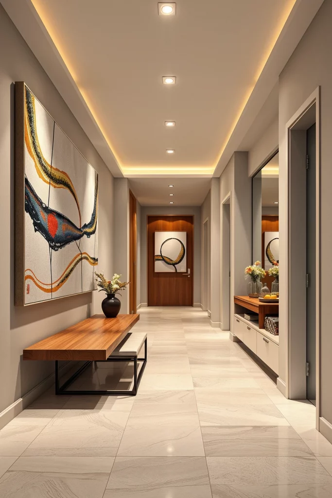 54 Minimalist Hallway Interior Design Ideas For A Stylish And Sculptural Entryway