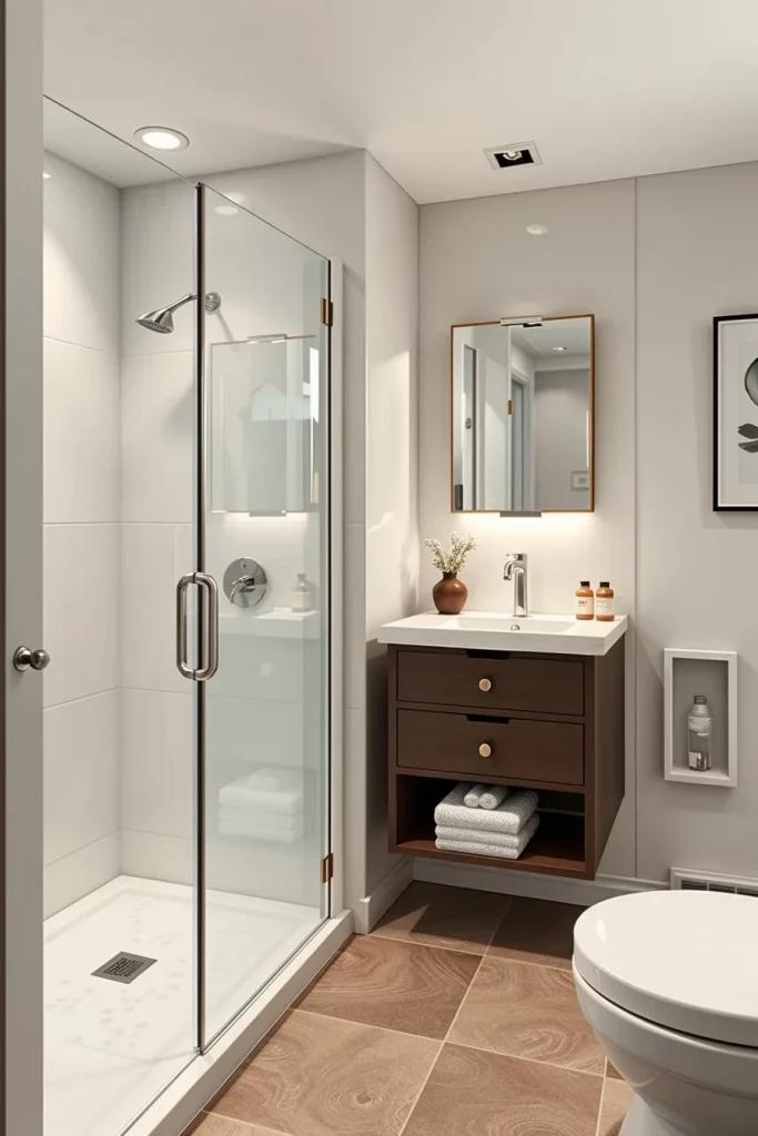 51 Space-Saving Bathroom Ideas To Maximize Style And Storage