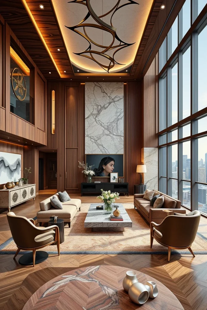 55 Luxury Penthouse Living Room Ideas For Sophisticated Modern Interiors