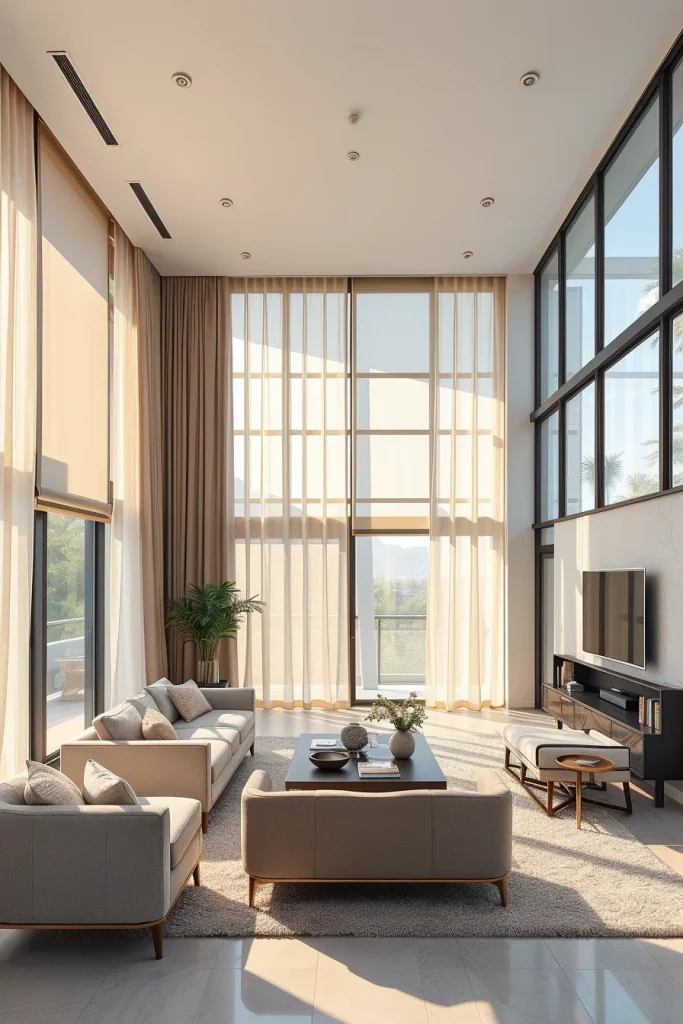 52 Floor-To-Ceiling Windows Living Room Ideas For A Bright And Modern Home