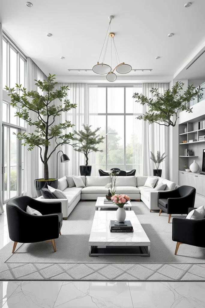 58 Black And White Living Room Ideas To Create A Timeless And Stylish Space
