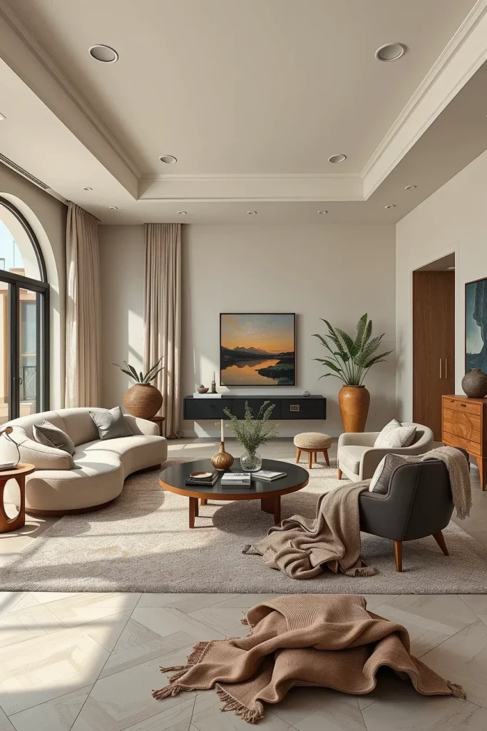 60 Sculptural And Artistic Modern Living Room Ideas For A Gallery-Inspired Home