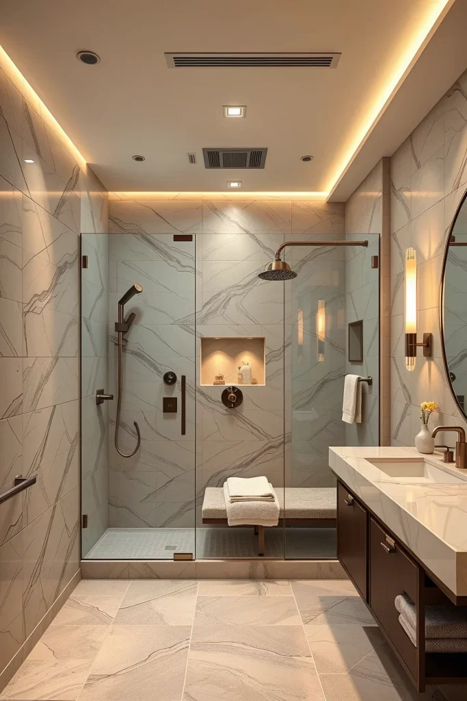 55 Walk-In Shower Bathroom Ideas For A Modern And Stylish Space