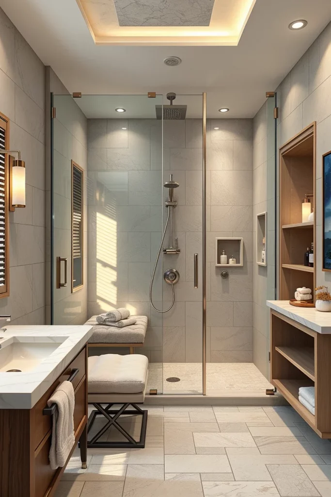 55 Walk-In Shower Bathroom Ideas For A Modern And Stylish Space