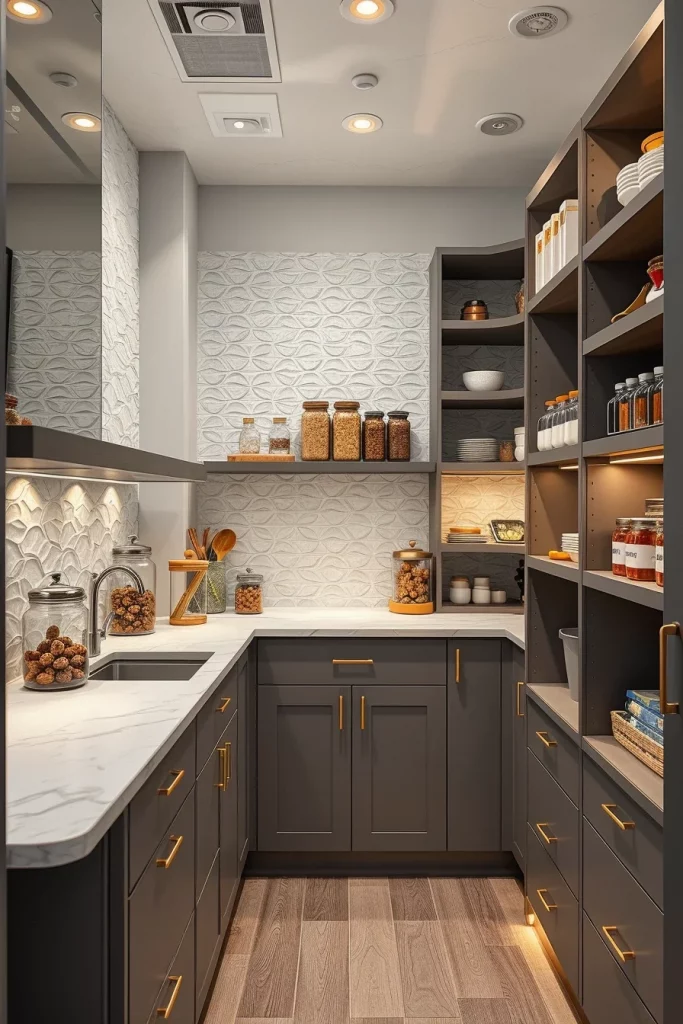 58 Modern Small Pantry Design Ideas To Maximize Style And Storage