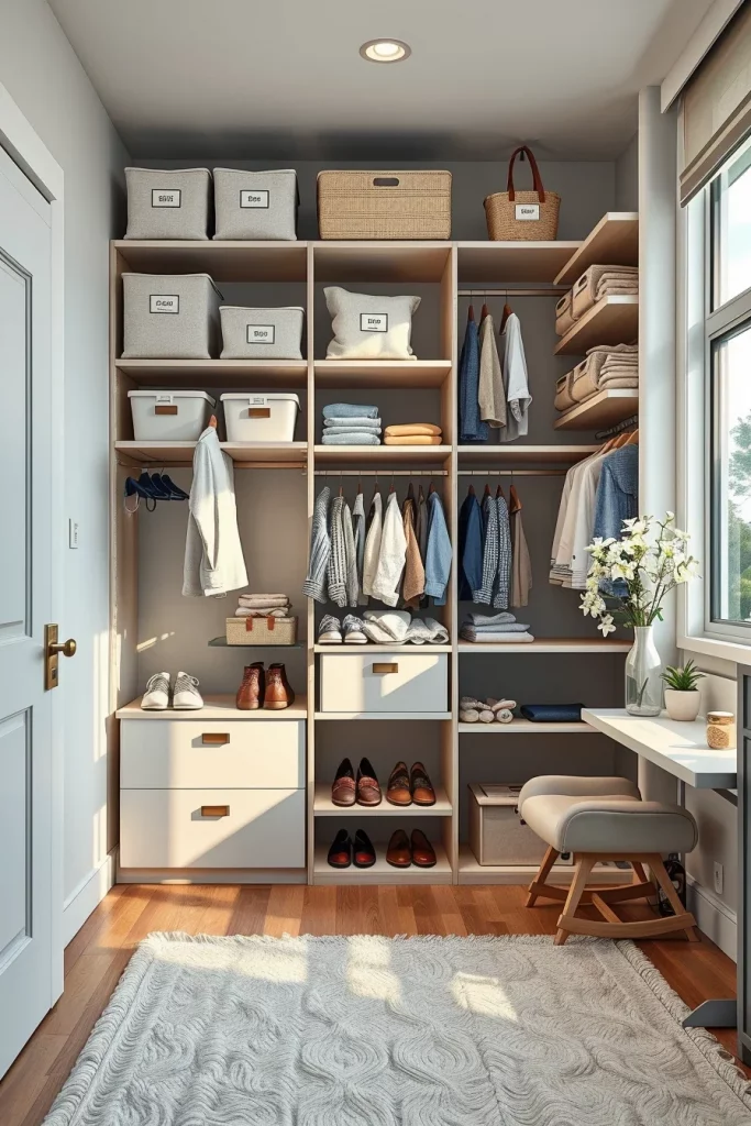 57 Small Bedroom Closet Organization Solutions To Maximize Every Inch Of Space