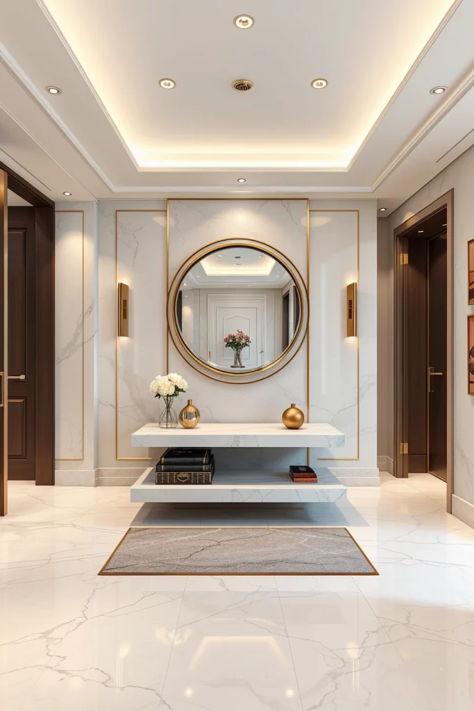 54 Minimalist Hallway Interior Design Ideas For A Stylish And Sculptural Entryway