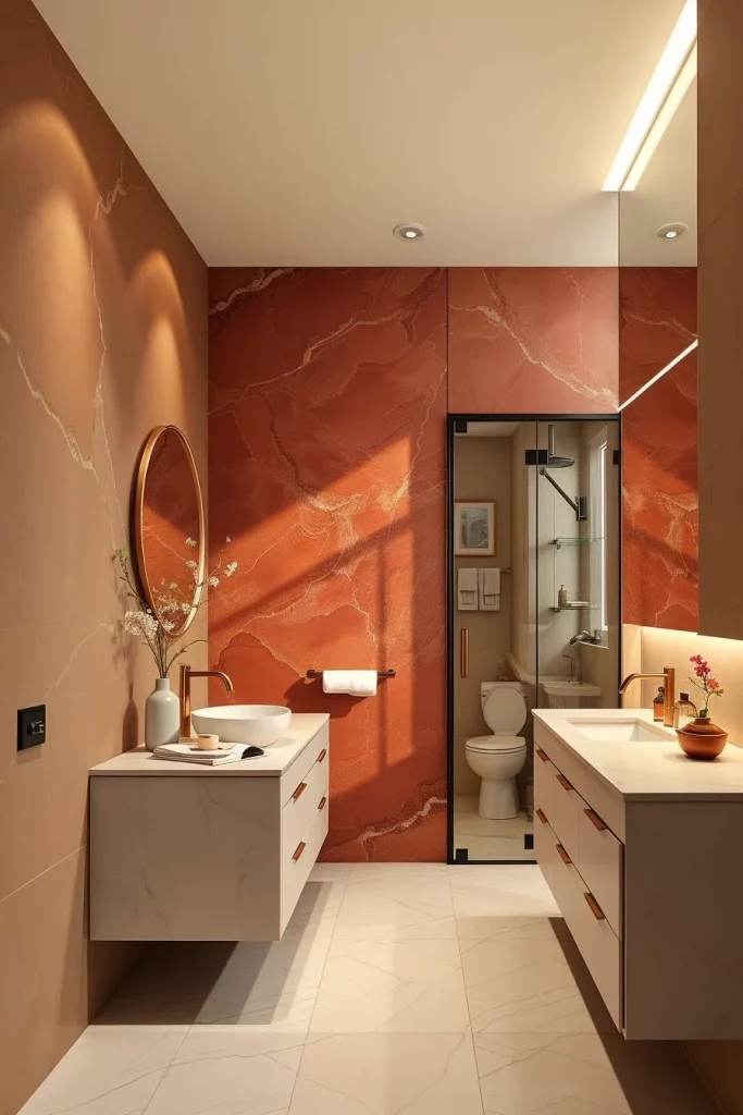 50 Modern Amaranth Bathroom Interior Design Ideas That Redefine Contemporary Style