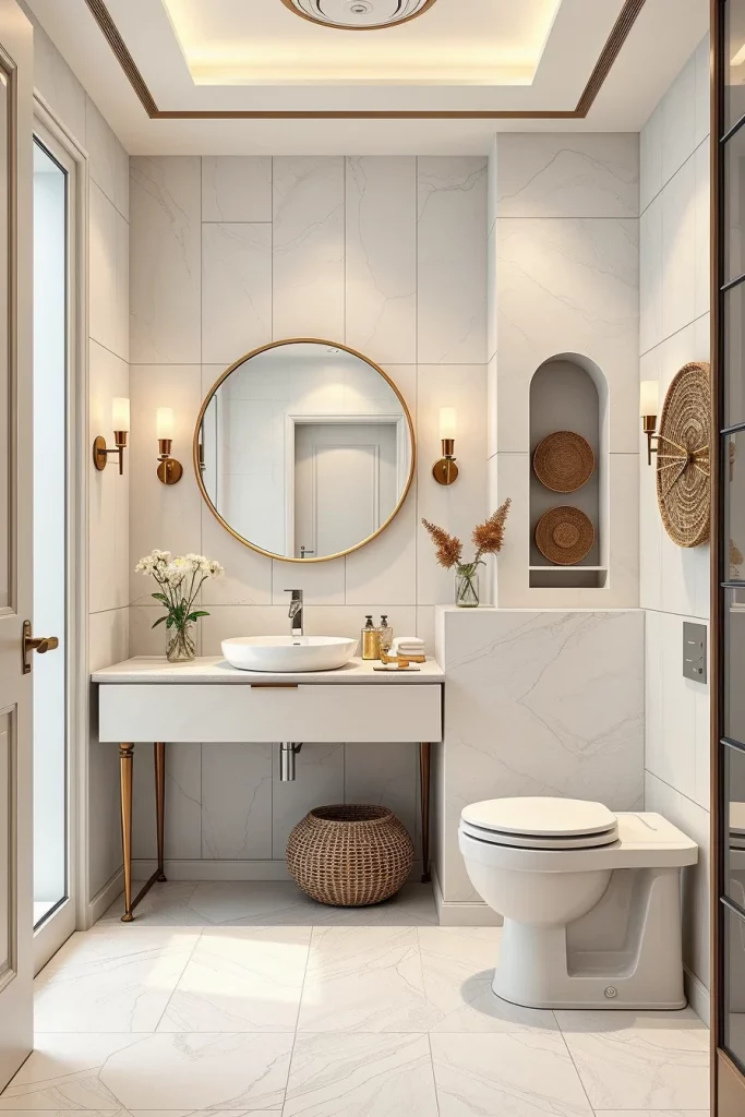 51 Space-Saving Bathroom Ideas To Maximize Style And Storage