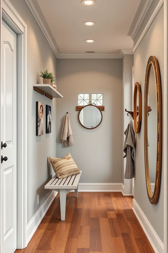 54 Small Hallway Makeover Ideas Budget That Transform Tiny Entryways