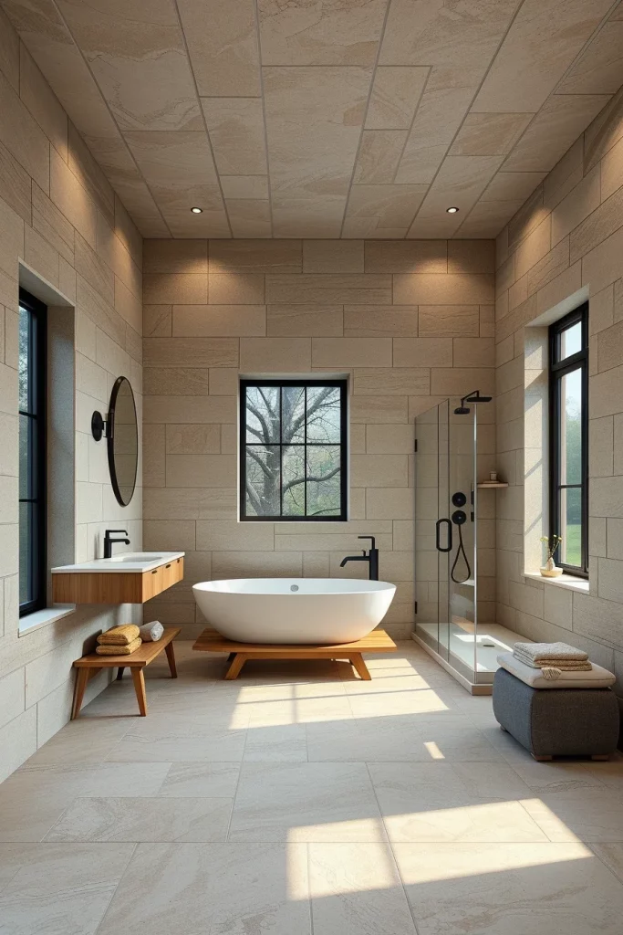 55 Natural Stone Bathrooms That Redefine Luxury And Style