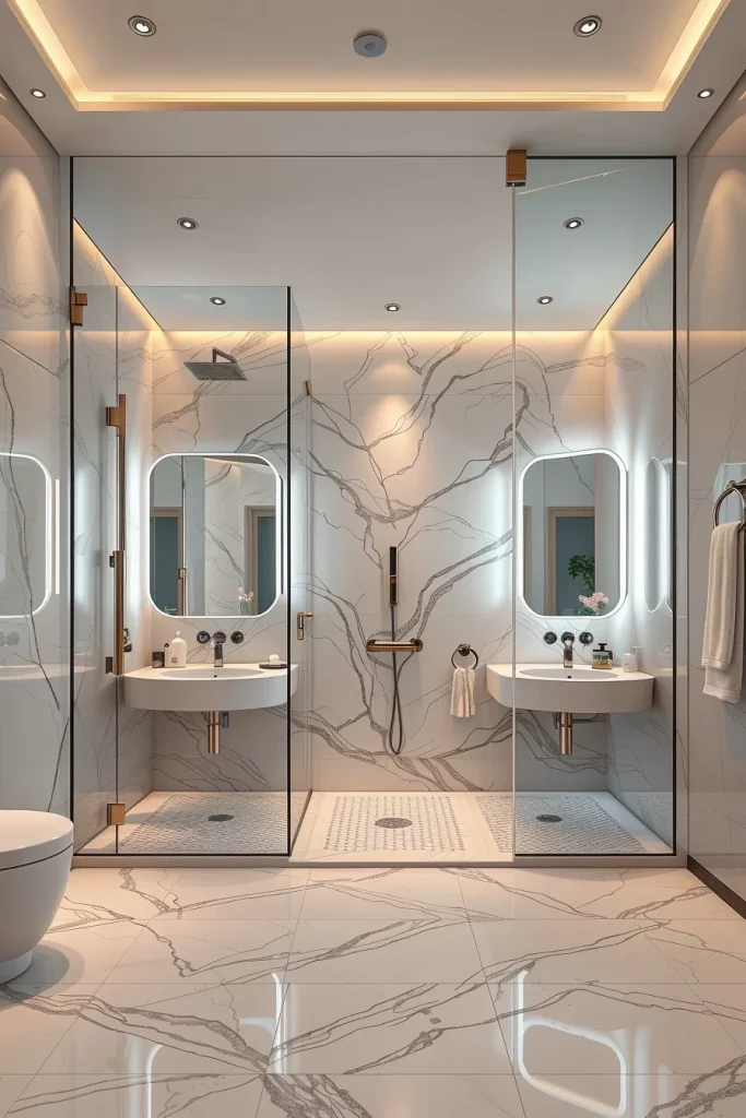 51 Glass Shower Bathroom Ideas For A Stylish And Modern Home