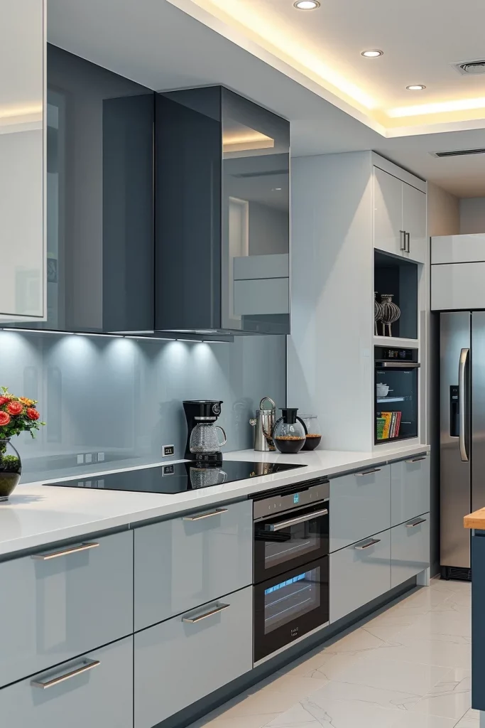 58 High Gloss Kitchen Ideas For A Sleek And Modern Home