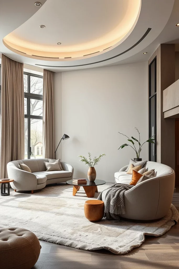 60 Sculptural And Artistic Modern Living Room Ideas For A Gallery-Inspired Home