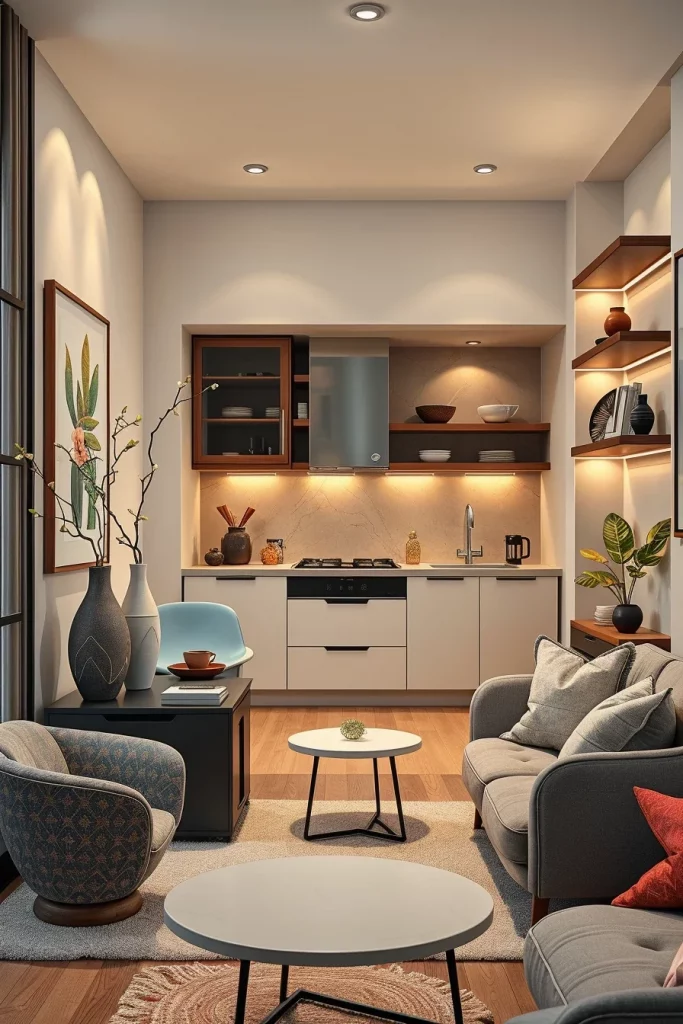 56 Small Apartment Kitchen Decorating Ideas Modern For Stylish And Functional Spaces