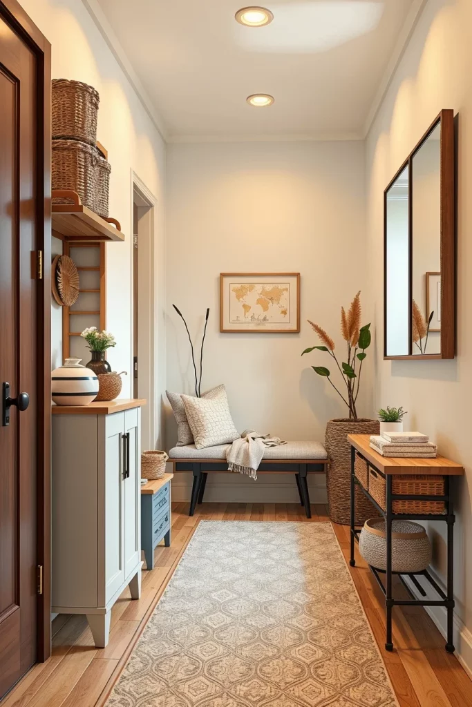 56 Creative Furniture Small Hallway Design Ideas To Maximize Space And Style
