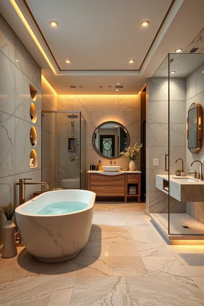50 Modern Amaranth Bathroom Interior Design Ideas That Redefine Contemporary Style
