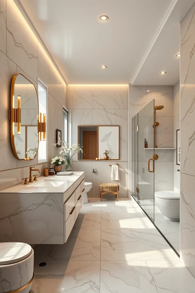 54 High-End Modern Bathroom Ideas For A Luxurious And Stylish Space