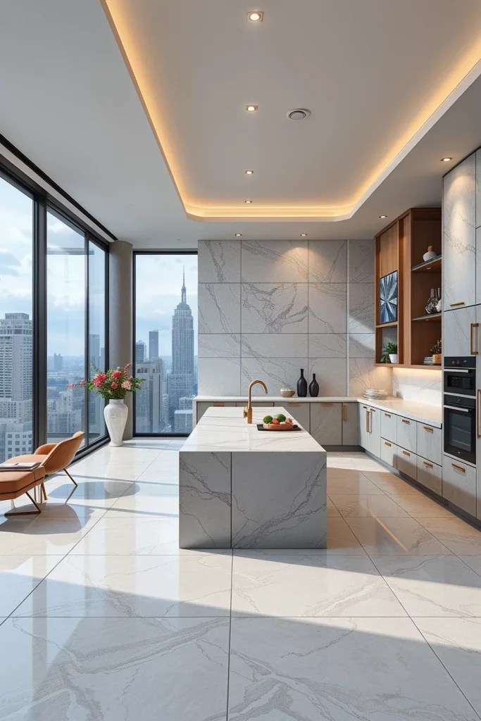 55 Luxury Penthouse Kitchen Ideas For A Sophisticated Modern Home