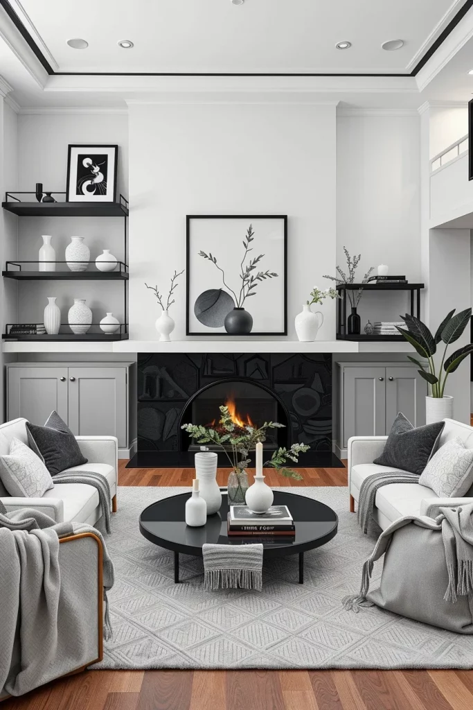 58 Black And White Living Room Ideas To Create A Timeless And Stylish Space