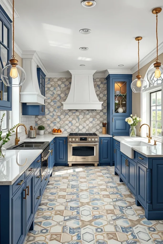 54 Blue White Kitchen Layout Inspiration Ideas For A Stylish And Timeless Home