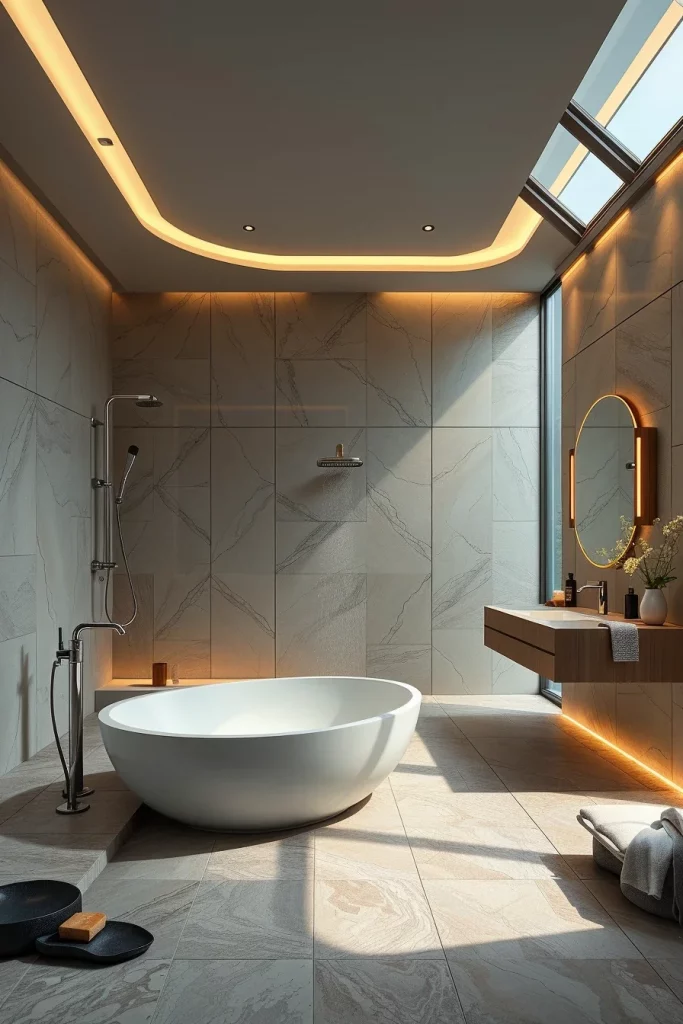 58 Sculptural And Artistic Modern Bathroom Ideas For A Gallery-Inspired Home