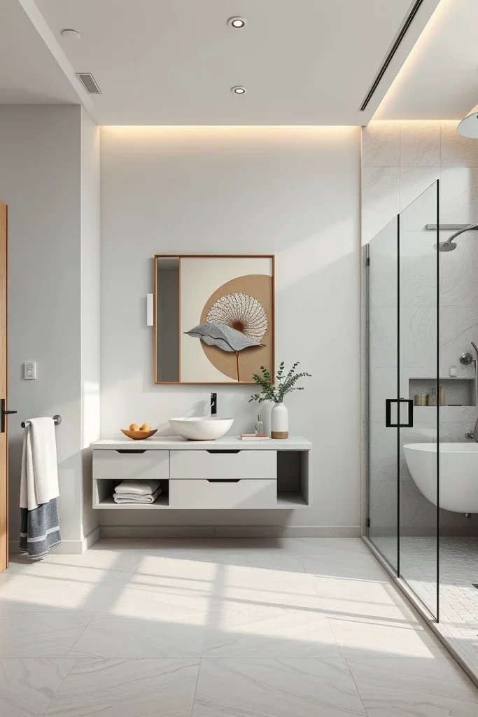 54 Minimalist Bathroom Interior Design Inspiration For A Stylish And Modern Home