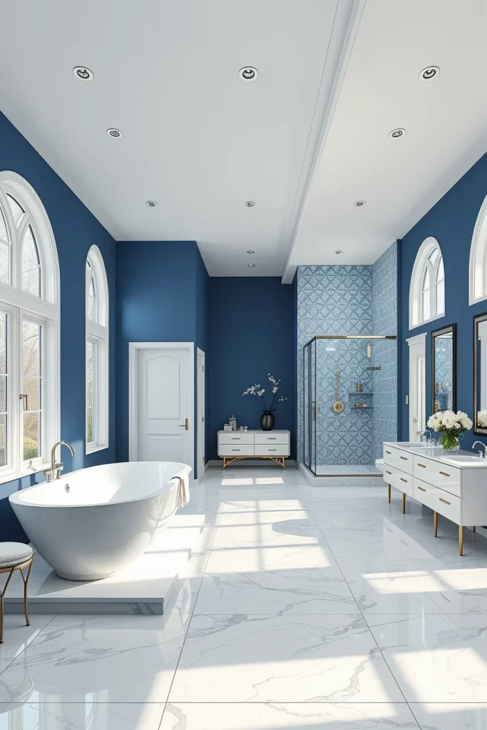 59 Blue And White Bathroom Decor Ideas For A Stylish And Timeless Space