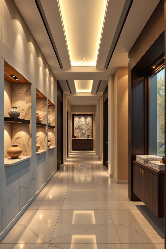 54 Minimalist Hallway Interior Design Ideas For A Stylish And Sculptural Entryway