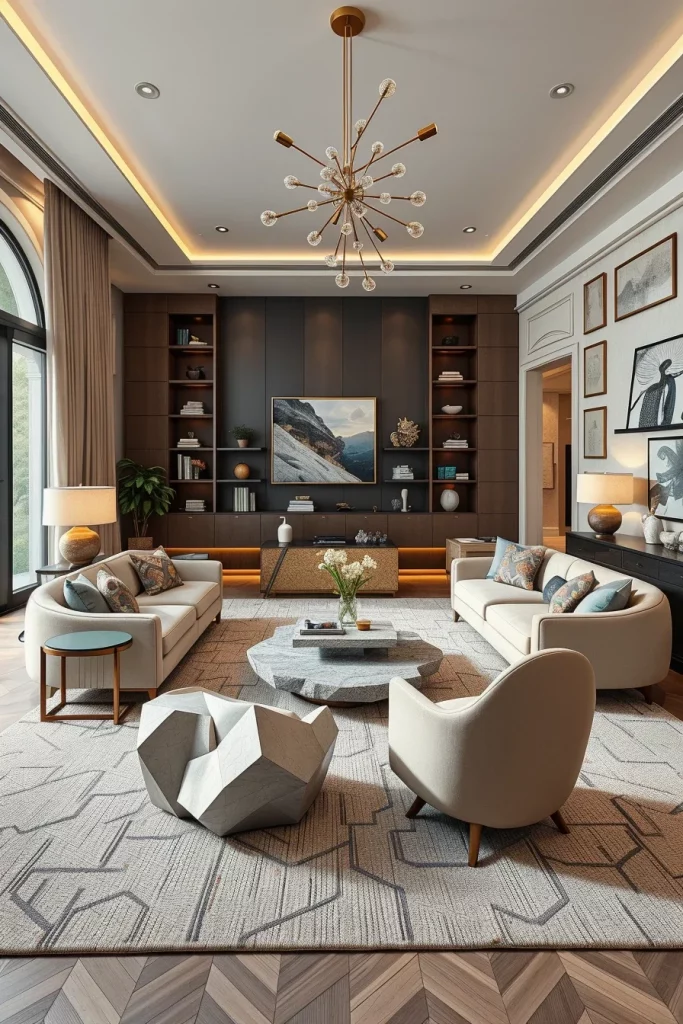 55 Living Room Styling Ideas To Create A Beautiful And Modern Space