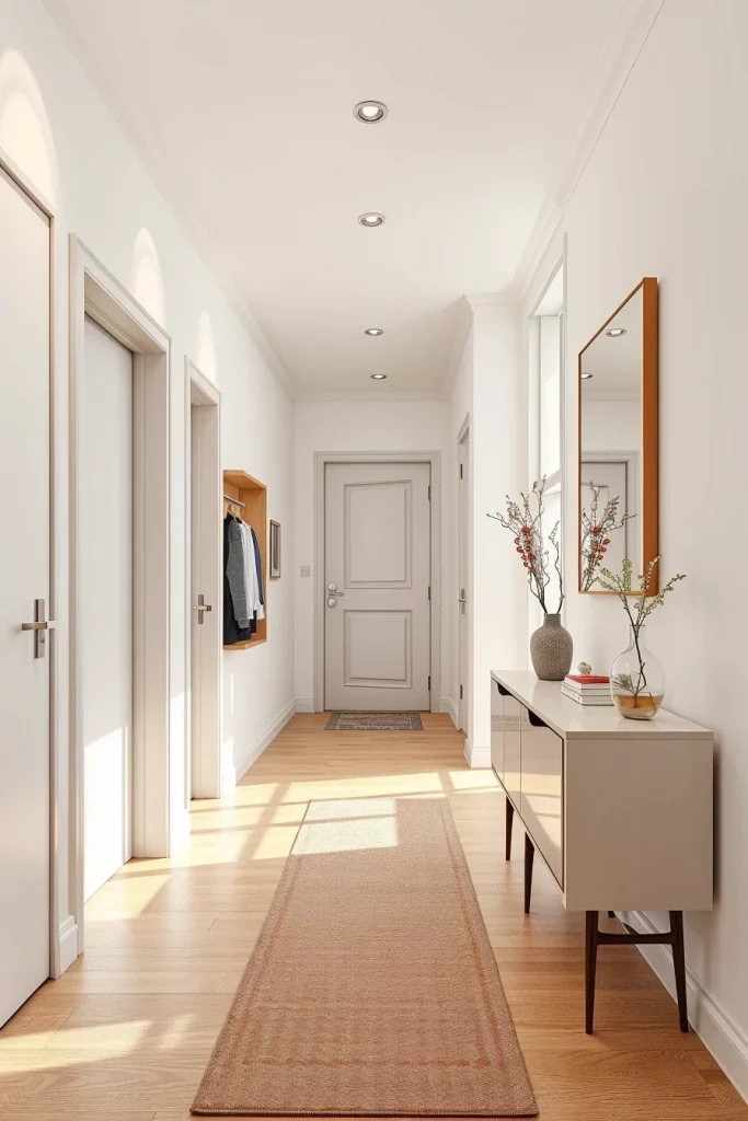 54 Small Hallway Makeover Ideas Budget That Transform Tiny Entryways