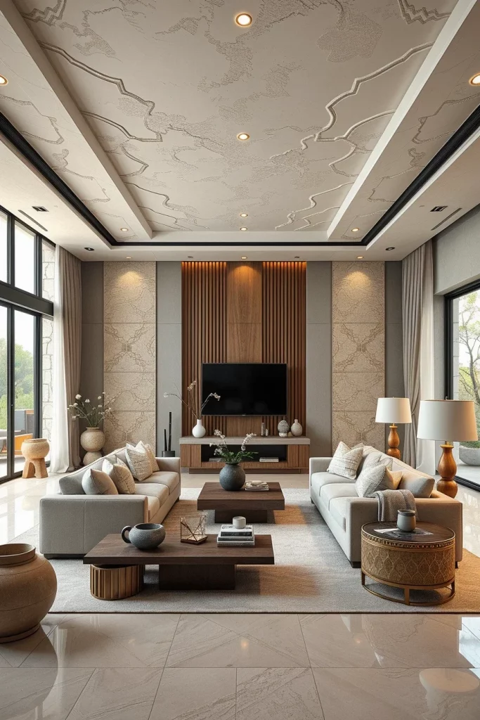 59 Textured Modern Living Room Ideas For A Stylish And Cozy Home