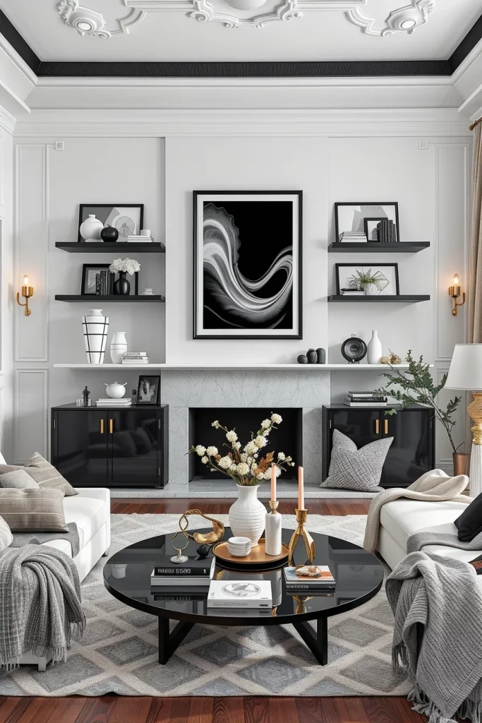 58 Black And White Living Room Ideas To Create A Timeless And Stylish Space