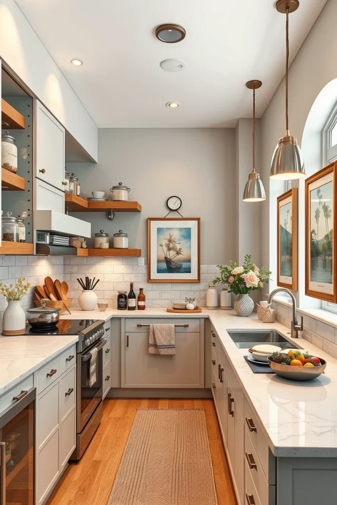 58 Small Galley Kitchen Decorating Inspiration Ideas To Transform Your Compact Space
