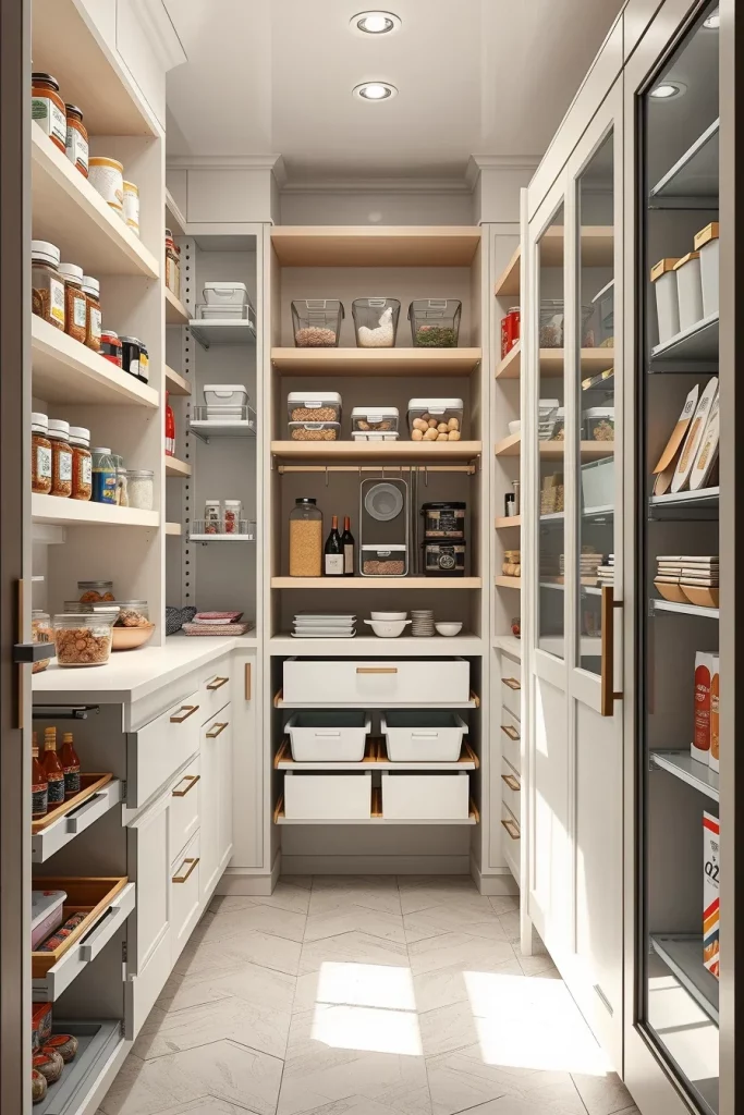 58 Modern Small Pantry Design Ideas To Maximize Style And Storage