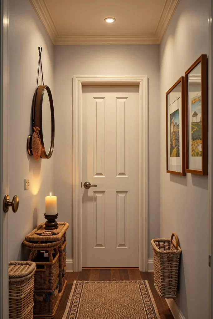 54 Small Hallway Makeover Ideas Budget That Transform Tiny Entryways